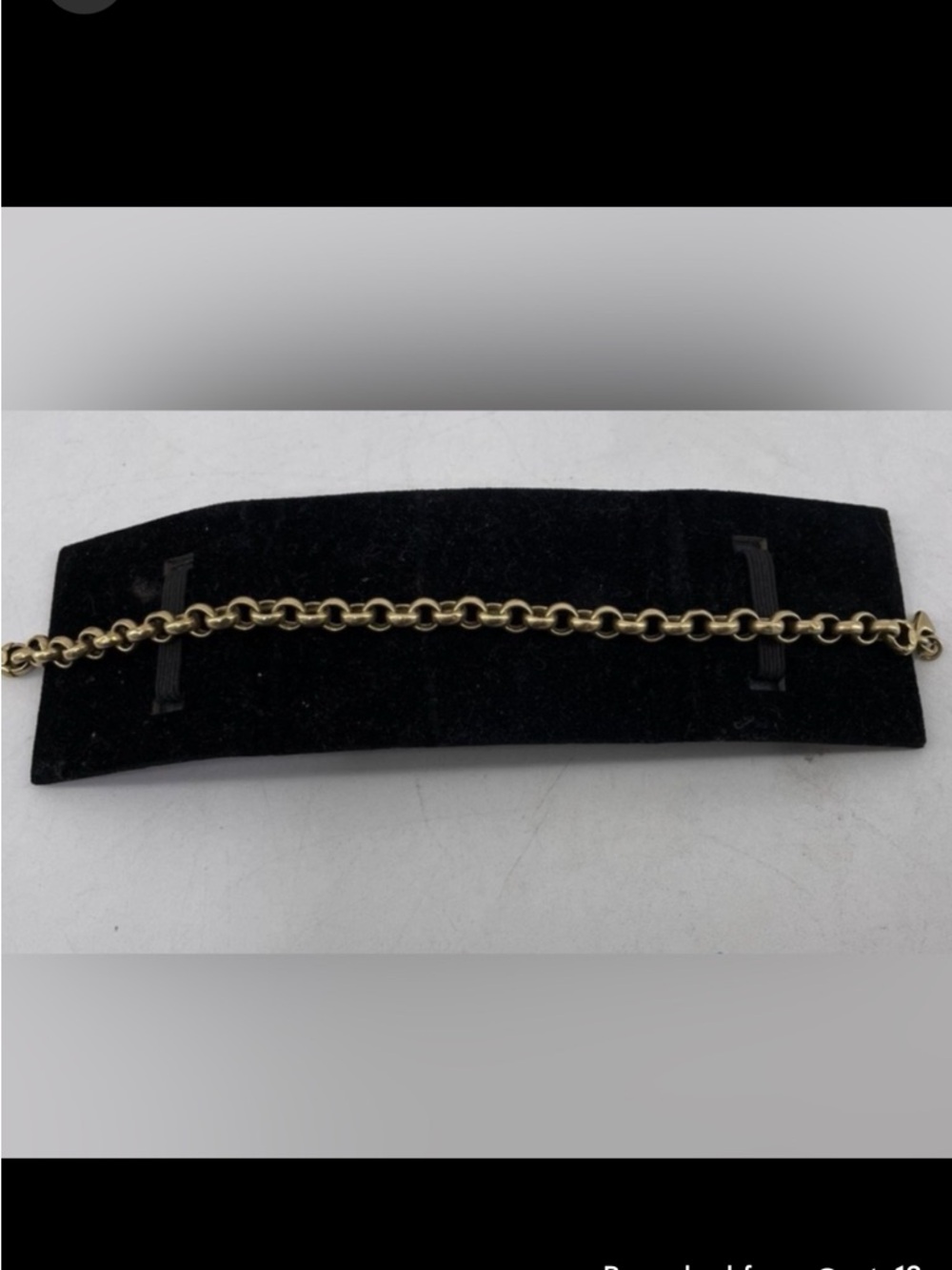 Women's Gold Chain Link Bracelet - Polished Finish - Picture 4 of 5